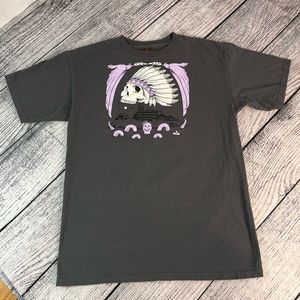 Upper Playground Superfishal Gray Jeremy Fish - The Rock Graphic Tee